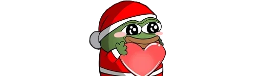 Эмодзи peepoNewYear 7tv