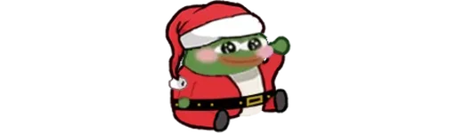 Эмодзи peepoNewYear 7tv