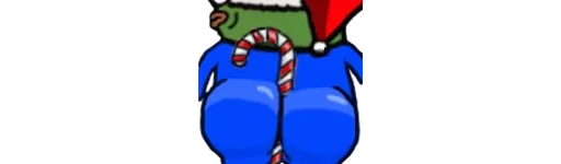 Эмодзи peepoNewYear 7tv