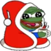 Эмодзи Peepo Christmas