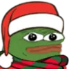 Эмодзи Peepo Christmas