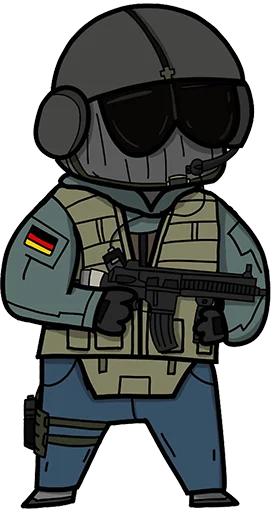 Эмодзи Rainbow six