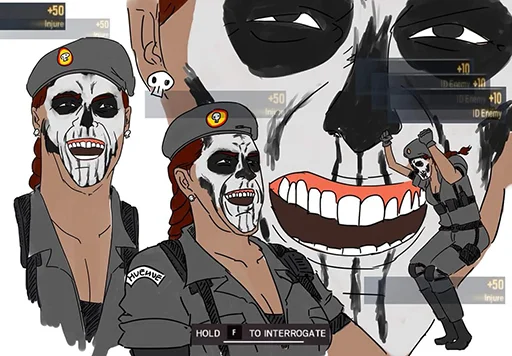 Эмодзи Rainbow six