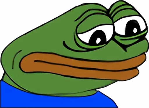 Эмодзи pepefrog
