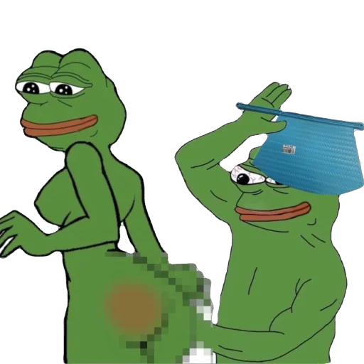 Эмодзи pepefrog