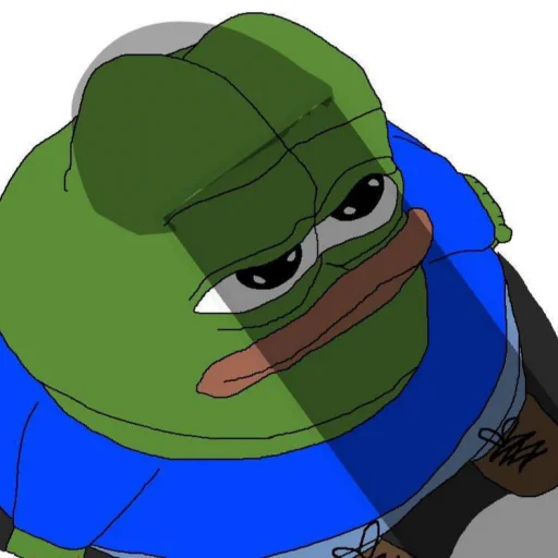 Эмодзи pepefrog