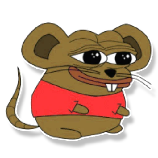 Эмодзи Pepe Mouse