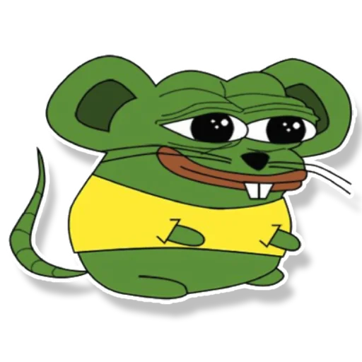 Эмодзи Pepe Mouse