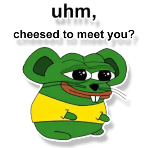 Эмодзи Pepe Mouse