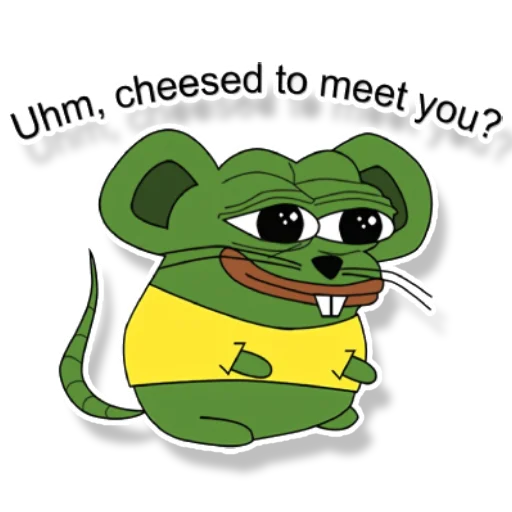 Эмодзи Pepe Mouse