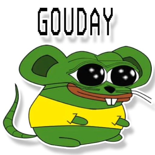 Эмодзи Pepe Mouse