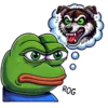 Эмодзи Pepe and Puffy