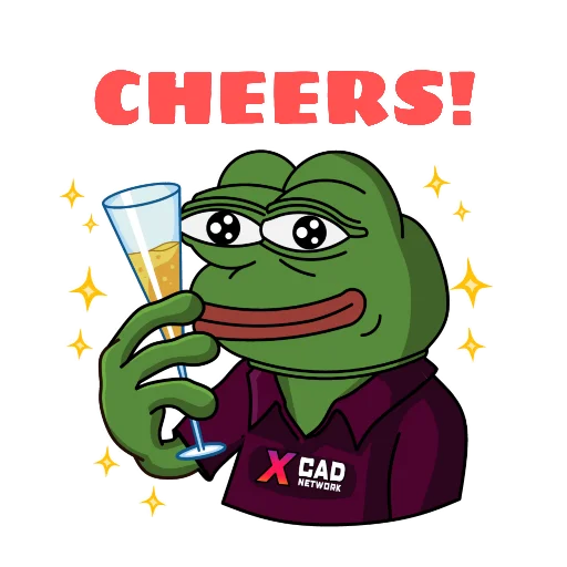Эмодзи XCAD PEPE STICKER PACK