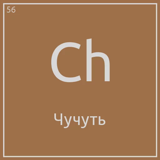 Эмодзи Periodic table