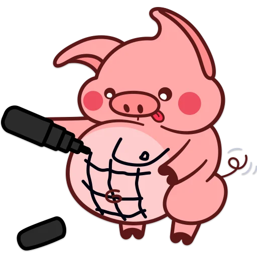 Эмодзи Pig Valera