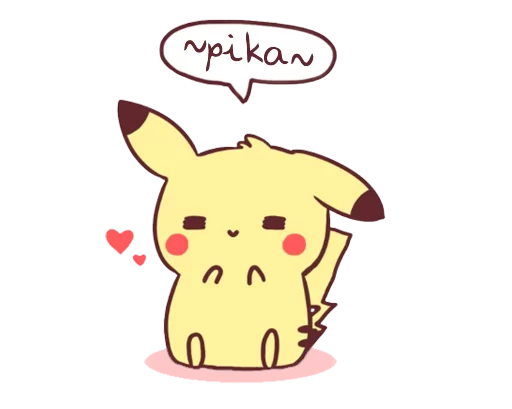 Эмодзи Pikachu