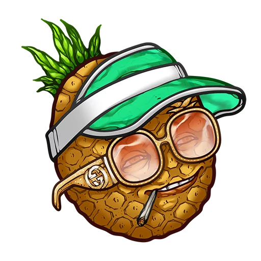 Эмодзи Ананасовый эспрессо