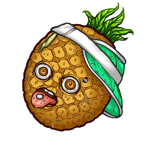 Эмодзи Ананасовый эспрессо