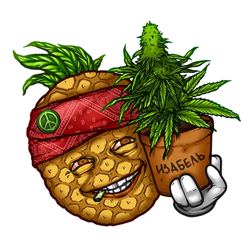 Эмодзи Ананасовый эспрессо