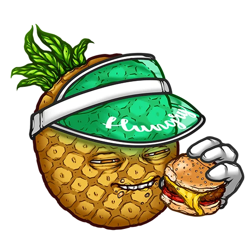 Эмодзи Ананасовый эспрессо