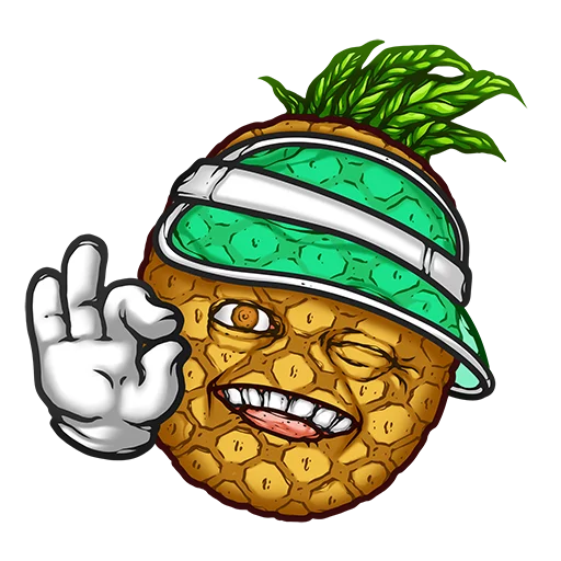 Эмодзи Ананасовый эспрессо