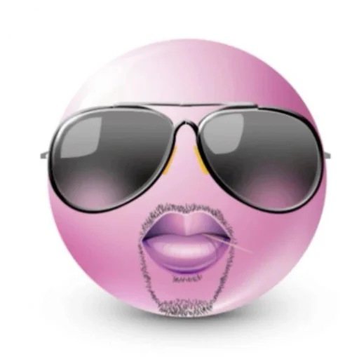 Эмодзи Pink faces