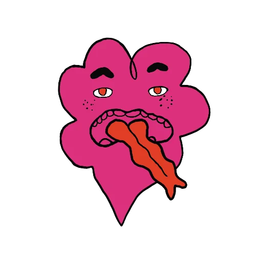 Эмодзи Pink Puff