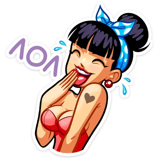 Эмодзи Пин-ап Полли