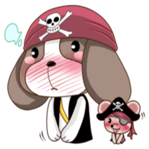 Эмодзи Talls of Pirate:Mango&Tango