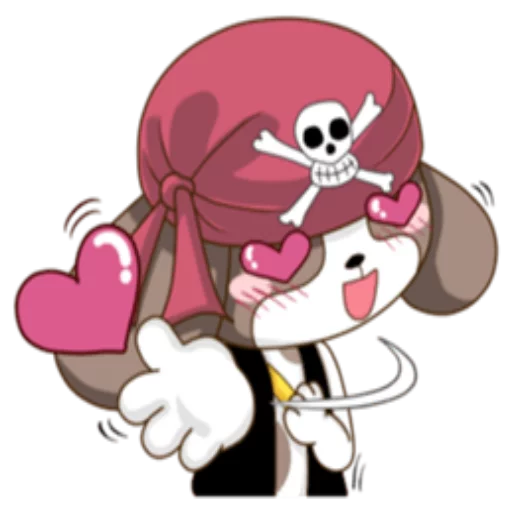 Эмодзи Talls of Pirate:Mango&Tango