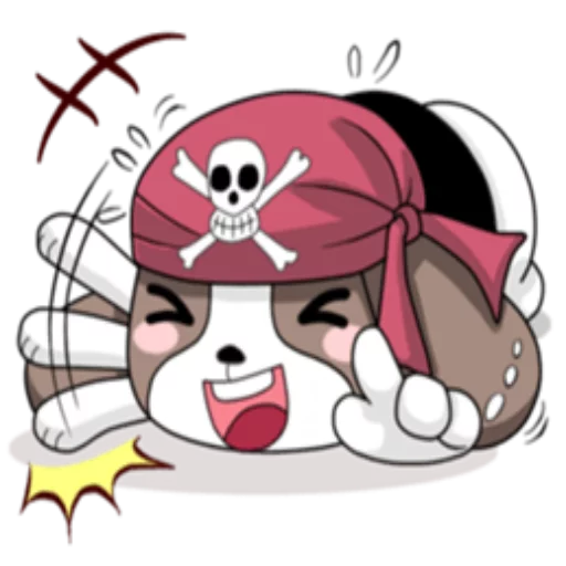 Эмодзи Talls of Pirate:Mango&Tango