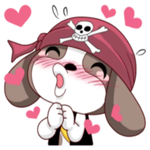 Эмодзи Talls of Pirate:Mango&Tango