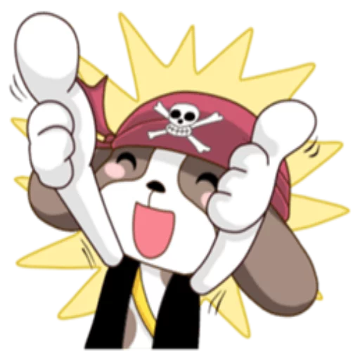 Эмодзи Talls of Pirate:Mango&Tango