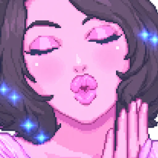 Эмодзи pixel space game