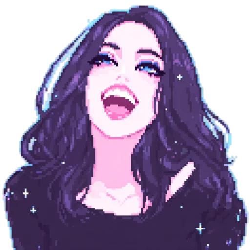 Эмодзи pixel space game