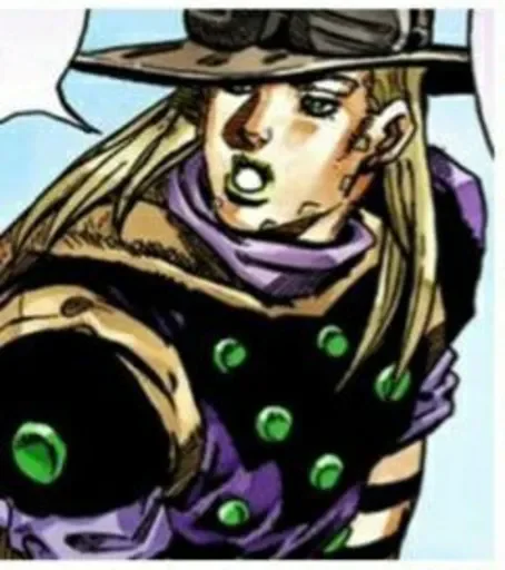 Эмодзи Джайро Цеппели | Gyro Zeppeli