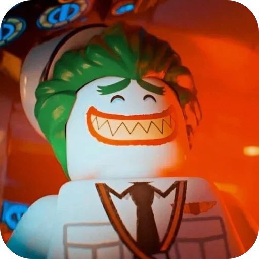 Эмодзи Лего джокер