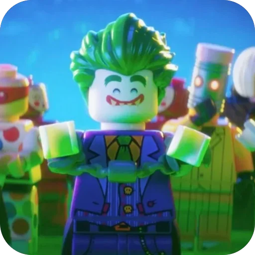 Эмодзи Лего джокер