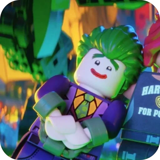 Эмодзи Лего джокер