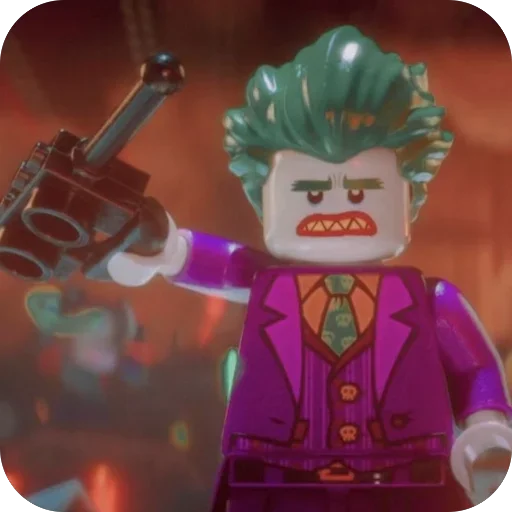 Эмодзи Лего джокер