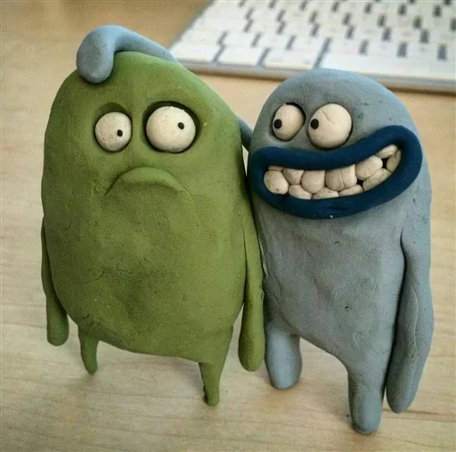 Эмодзи Пластилиновый Беспредел