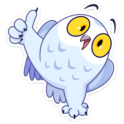 Эмодзи Сова Плюша