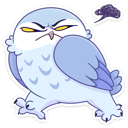 Эмодзи Сова Плюша