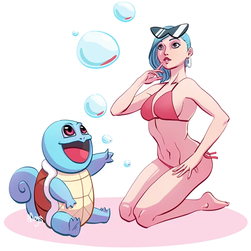 Эмодзи Girls&Pokemon