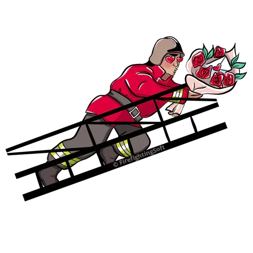 Эмодзи Firefighter