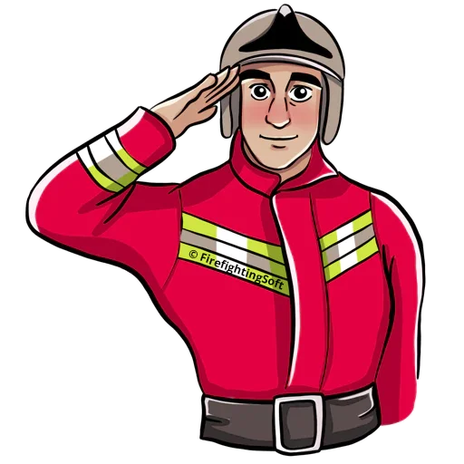 Эмодзи Firefighter