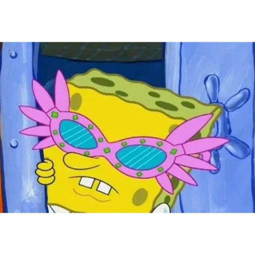 Эмодзи Sponge Bob