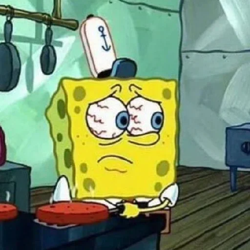 Эмодзи Sponge Bob