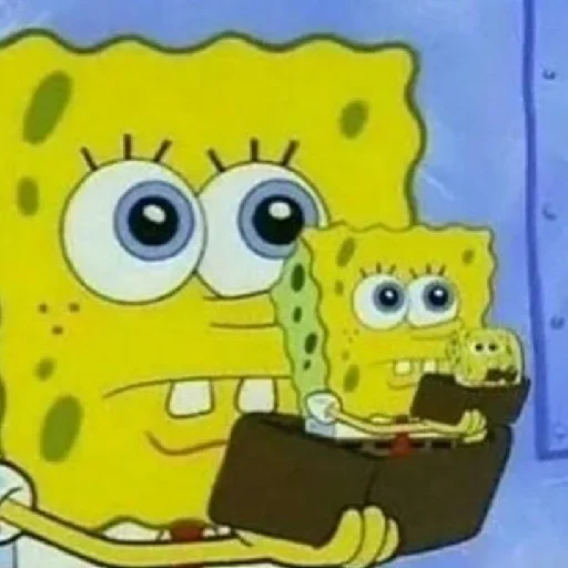 Эмодзи Sponge Bob