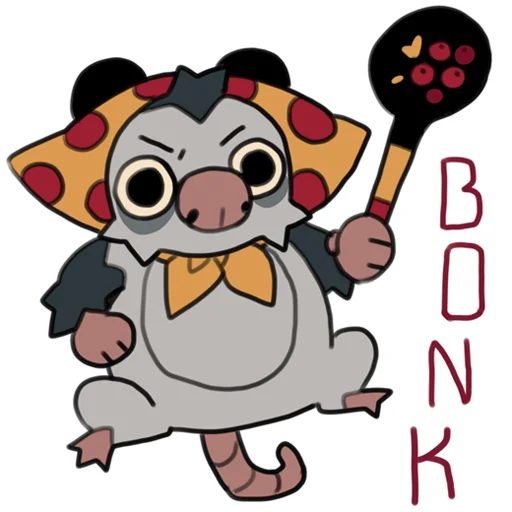 Эмодзи love_is_stored_in_the_possum